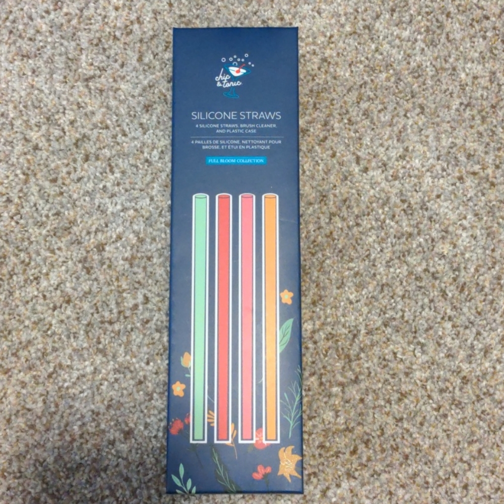 Silicone straws